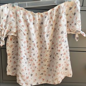 off the top floral shirt